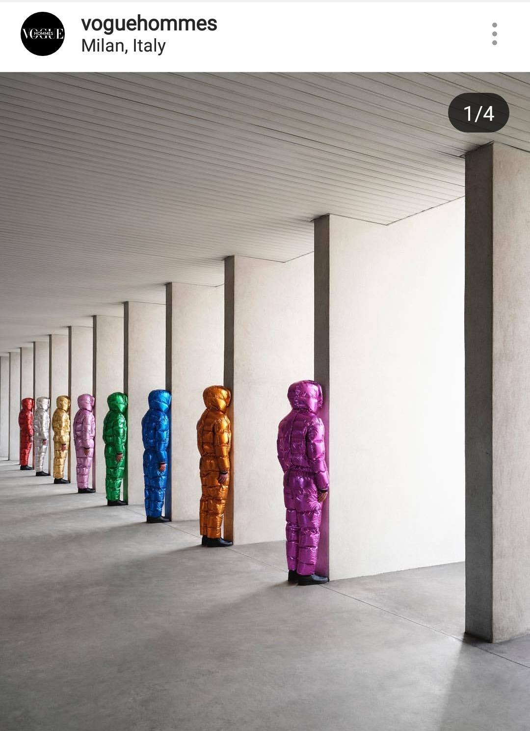 Moncler jakets: campain done at Monte Amiata